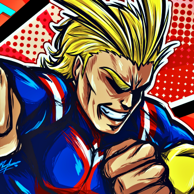 All Might PFP 2 - Free profile picture