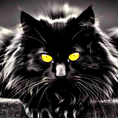 Black Cat PFP 13 - Free profile picture