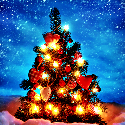 Christmas Tree PFP 1 - Free profile picture