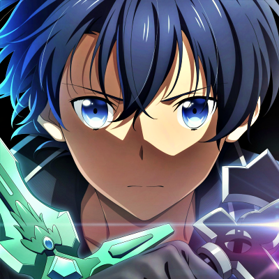 Kirito PFP 1 - Free profile picture