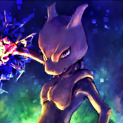 Mewtwo PFP 11 - Free profile picture