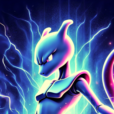 Mewtwo PFP 13 - Free profile picture