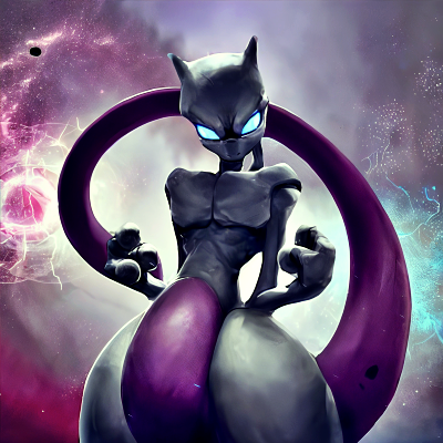 Mewtwo PFP 17 - Free profile picture