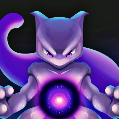 Mewtwo PFP 19 - Free profile picture