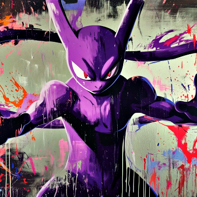 Mewtwo PFP 20 - Free profile picture