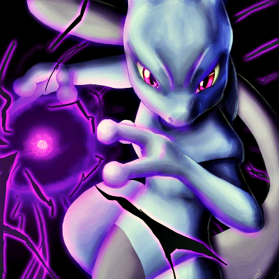 Mewtwo PFP 4 - Free profile picture