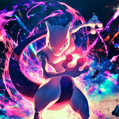 Mewtwo PFP 5 - Free profile picture