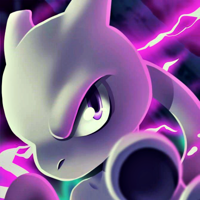 Mewtwo PFP 6 - Free profile picture