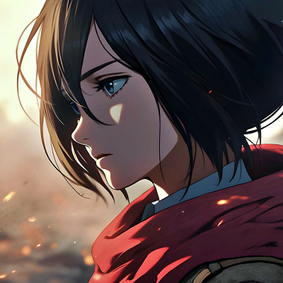 Mikasa Ackerman PFP 1 - Free profile picture