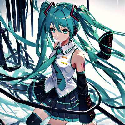 Miku PFP 17 - Free profile picture