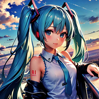 Miku PFP 2 - Free profile picture