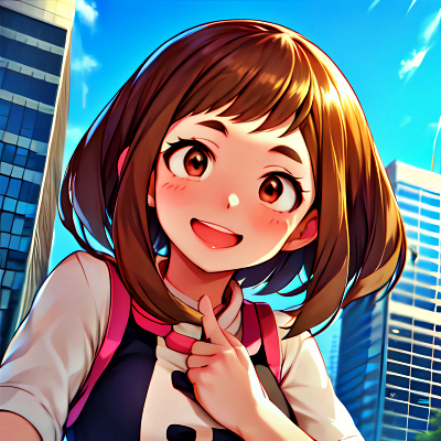 Ochaco Uraraka PFP 18 - Free profile picture