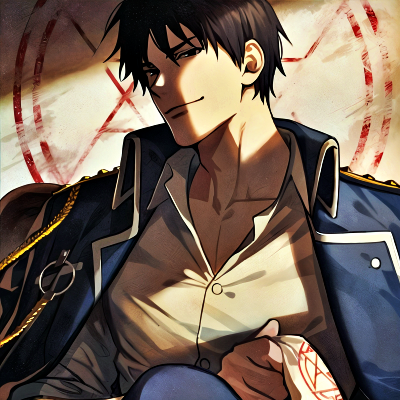 Roy Mustang PFP 14 - Free profile picture