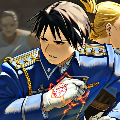 Roy Mustang PFP 15 - Free profile picture