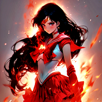 Sailor Mars PFP 11 - Free profile picture