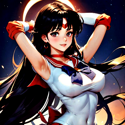 Sailor Mars PFP 18 - Free profile picture