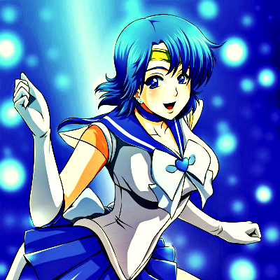 Sailor Mercury PFP 11 - Free profile picture
