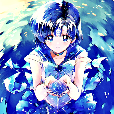 Sailor Mercury PFP 12 - Free profile picture