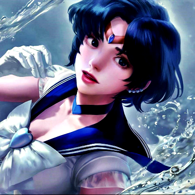 Sailor Mercury PFP 16 - Free profile picture