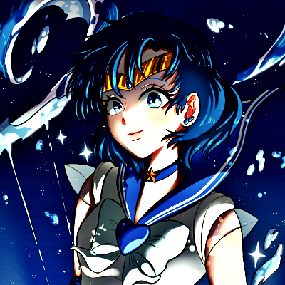 Sailor Mercury PFP 19 - Free profile picture