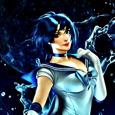 Sailor Mercury PFP 9 - Free profile picture