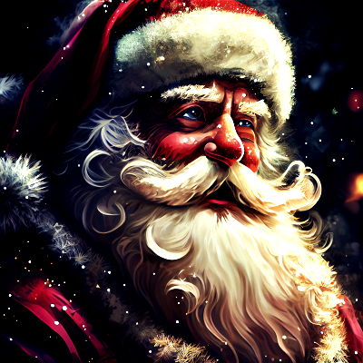 Santa PFP 1 - Free profile picture