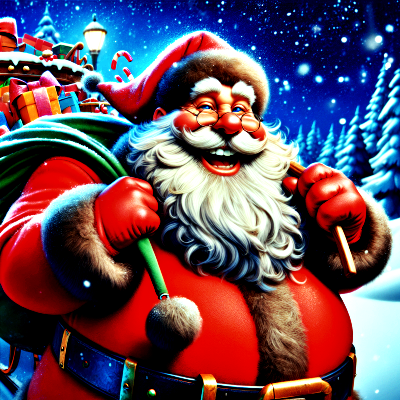 Santa PFP 7 - Free profile picture