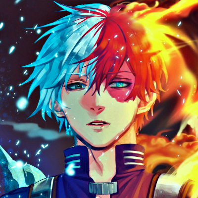 Shoto Todoroki PFP 4 - Free profile picture