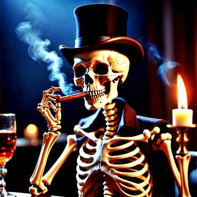 Skeleton PFP 12 - Free profile picture