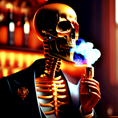 Skeleton PFP 3 - Free profile picture