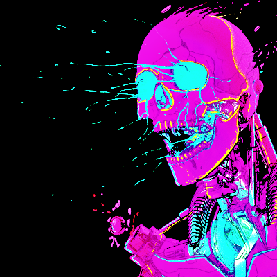 Skeleton PFP 4 - Free profile picture
