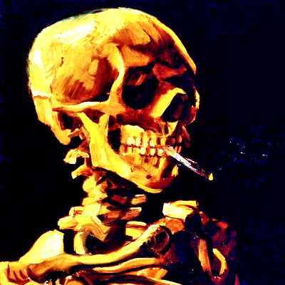 Skeleton PFP 9 - Free profile picture
