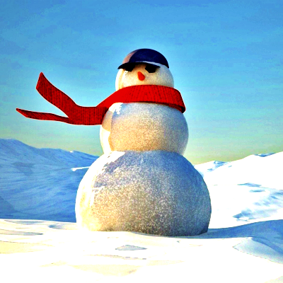 Snowman PFP 10 - Free profile picture