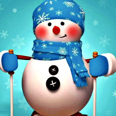 Snowman PFP 8 - Free profile picture