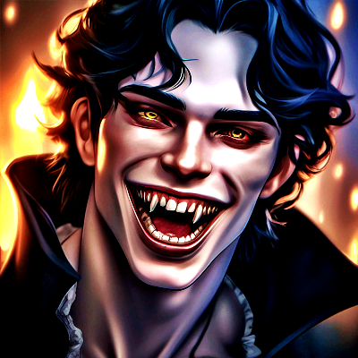 Vampire PFP 1 - Free profile picture